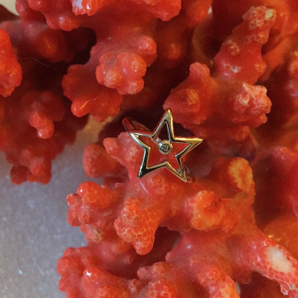 925 Star Ring - image 1